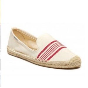 Soludos striped espadrille flats